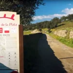 Ruta vía de la Plata en El Real de la Jara